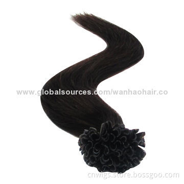 Italian Keratin Prebonded Remy U-tip Human Hair Extension, Various Colors